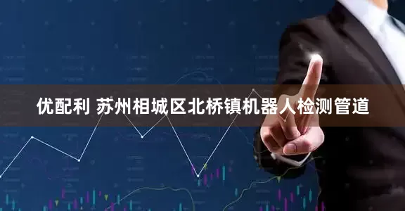 优配利 苏州相城区北桥镇机器人检测管道
