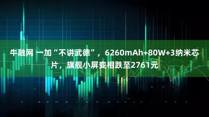 牛融网 一加“不讲武德”，6260mAh+80W+3纳米芯片，旗舰小屏变相跌至2761元